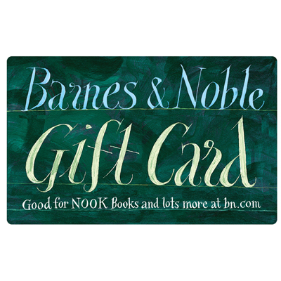 BARNES & NOBLE<sup>&reg;</sup> $25 Gift Card - Perfect for book lovers or anyone who likes games, music, stationery, and more!