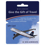 US AIRWAYS® $250 Gift Card 